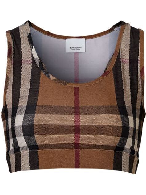 crop top burberry|burberry tank tops women's.